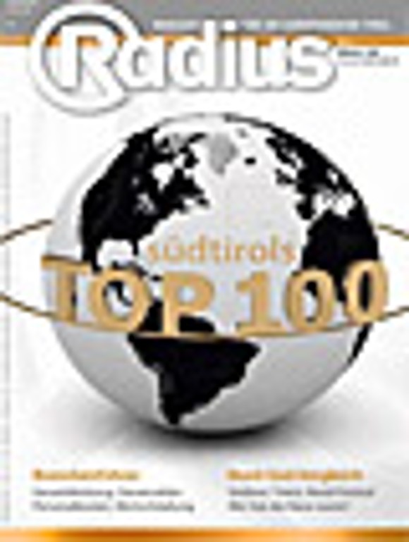 Radius Südtirols TOP 100 Radius Südtirols TOP 100