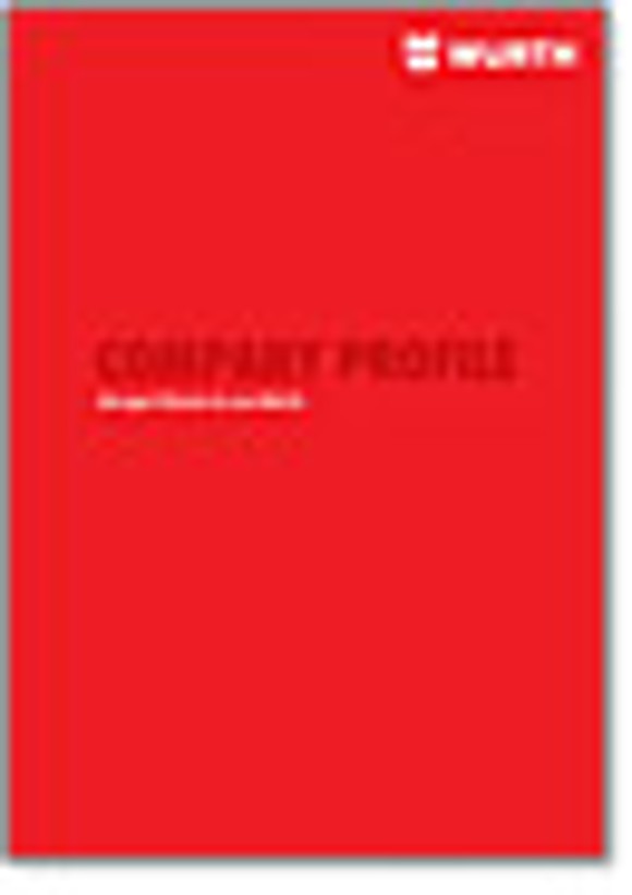 Wuerth - Company Profile 2017 Wuerth - Company Profile 2017