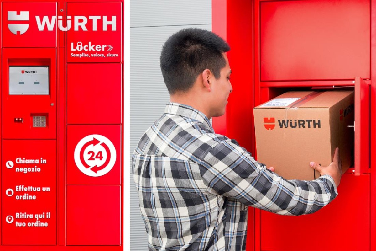 Rendering Würth Locker Rendering Würth Locker